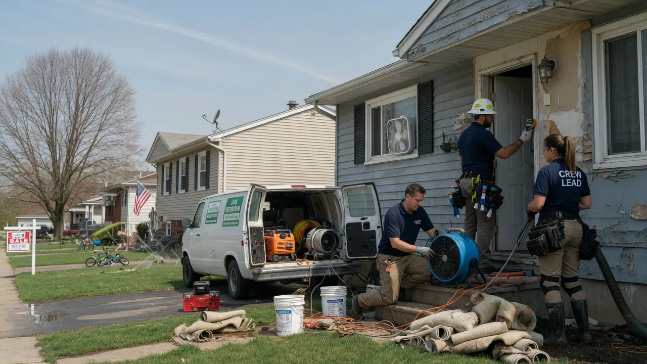 Flood Cleanup in Cornelius, NC near me